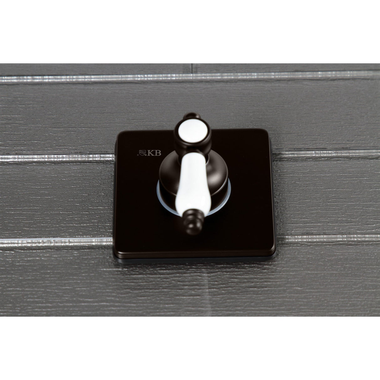 Bel-Air KS3045BPL Single-Handle Wall Mount Three-Way Diverter Valve with Trim Kit, Oil Rubbed Bronze