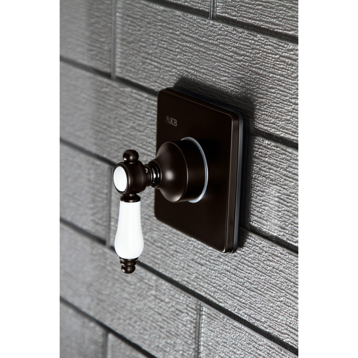 Bel-Air KS3045BPL Single-Handle Wall Mount Three-Way Diverter Valve with Trim Kit, Oil Rubbed Bronze