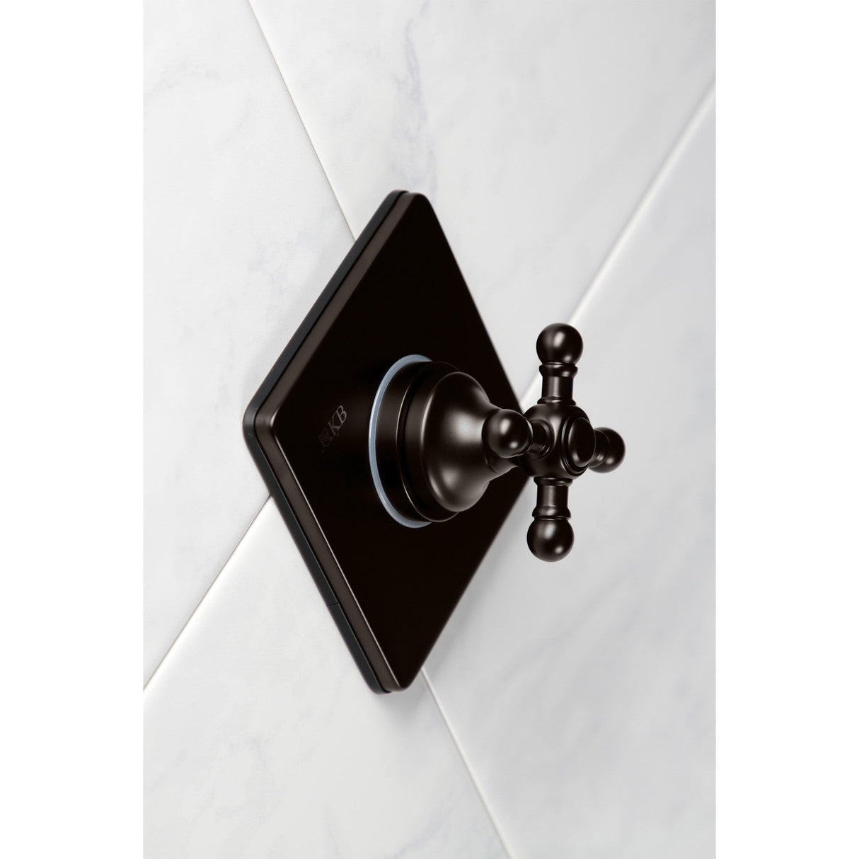 KS3045BX Single-Handle Wall Mount Three-Way Diverter Valve with Trim Kit, Oil Rubbed Bronze