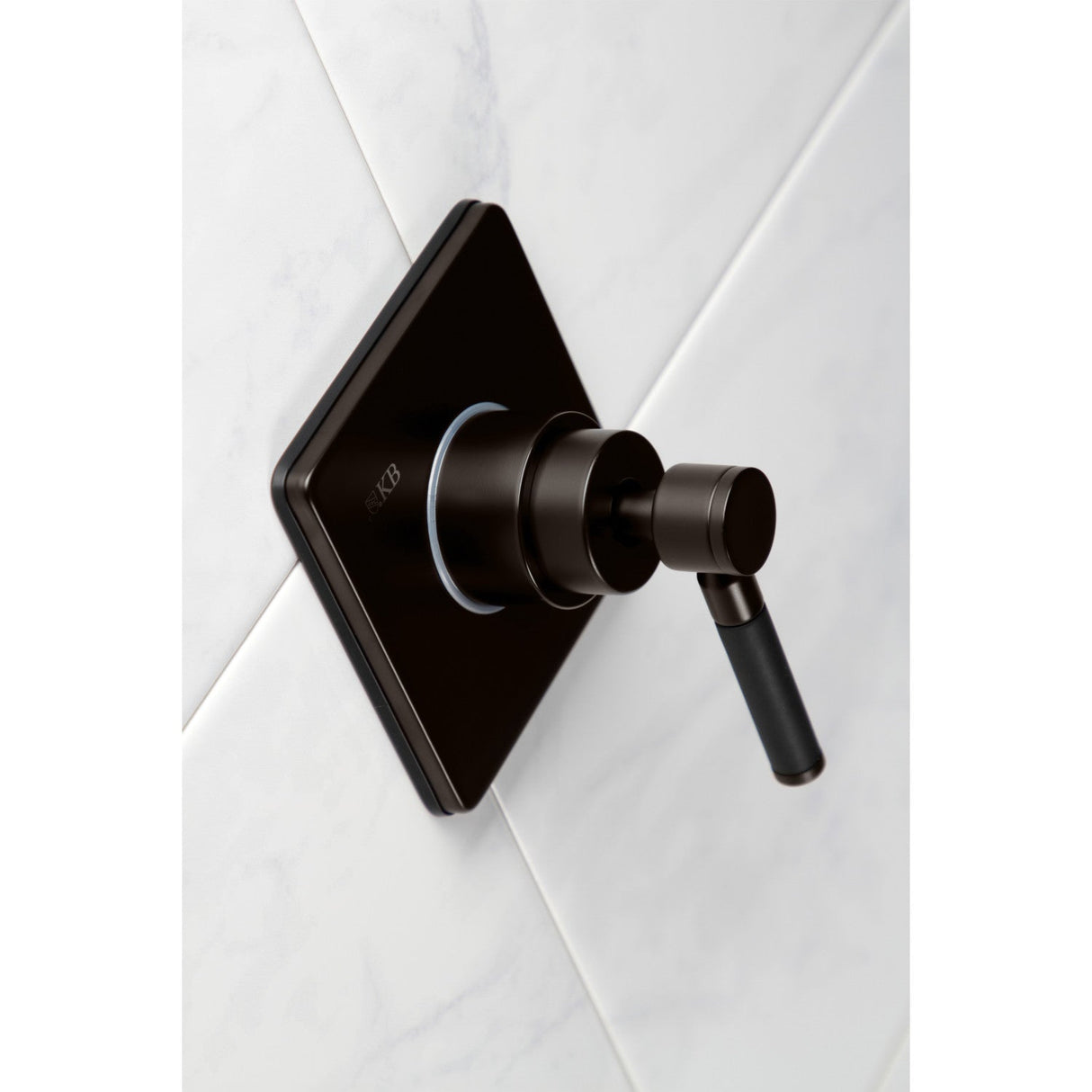 Kaiser KS3045DKL Single-Handle Wall Mount Three-Way Diverter Valve with Trim Kit, Oil Rubbed Bronze