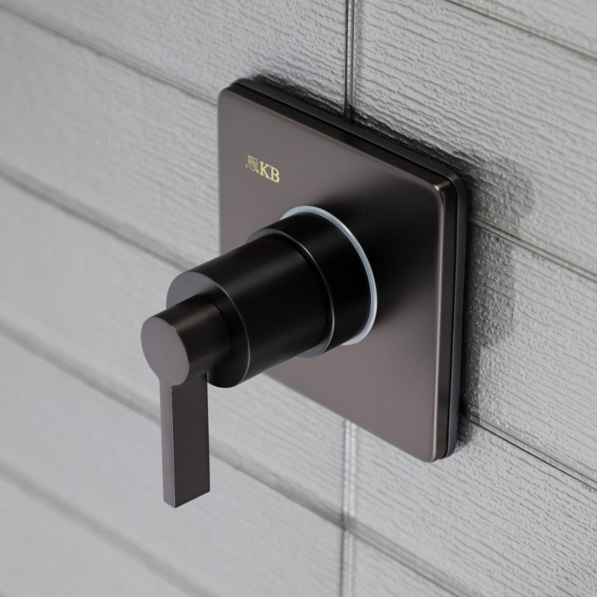 NuvoFusion KS3045NDL Single-Handle Wall Mount Three-Way Diverter Valve with Trim Kit, Oil Rubbed Bronze