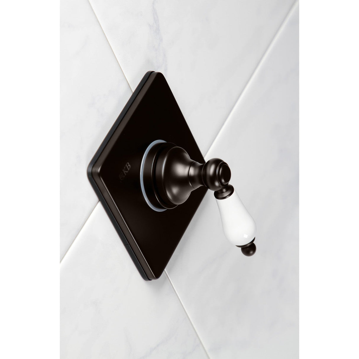 KS3045PL Single-Handle Wall Mount Three-Way Diverter Valve with Trim Kit, Oil Rubbed Bronze