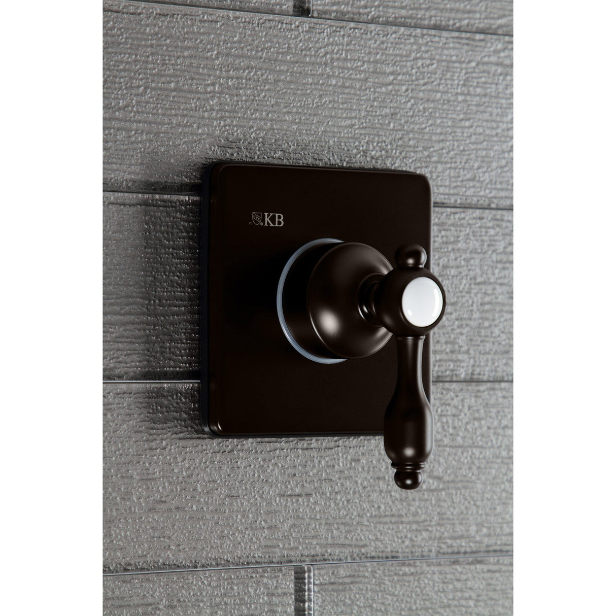Tudor KS3045TAL Single-Handle Wall Mount Three-Way Diverter Valve with Trim Kit, Oil Rubbed Bronze