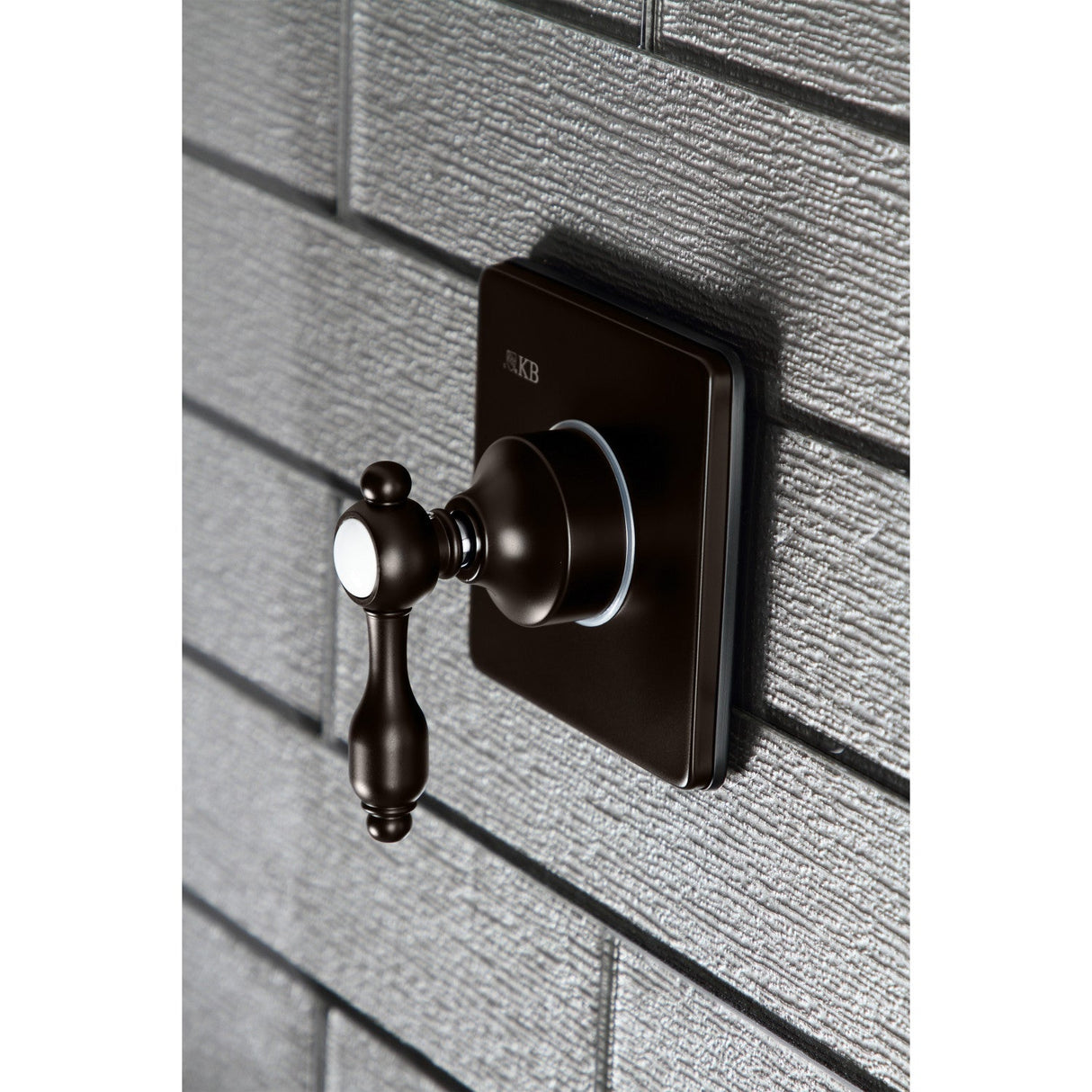 Tudor KS3045TAL Single-Handle Wall Mount Three-Way Diverter Valve with Trim Kit, Oil Rubbed Bronze