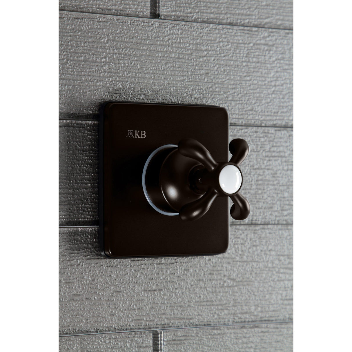 KS3045TX Single-Handle Wall Mount Three-Way Diverter Valve with Trim Kit, Oil Rubbed Bronze