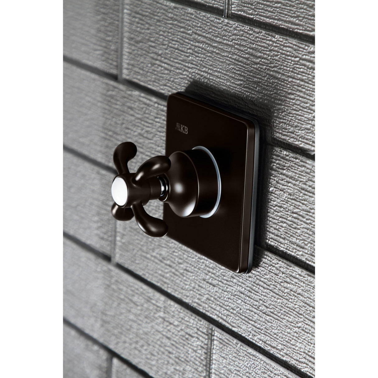 KS3045TX Single-Handle Wall Mount Three-Way Diverter Valve with Trim Kit, Oil Rubbed Bronze