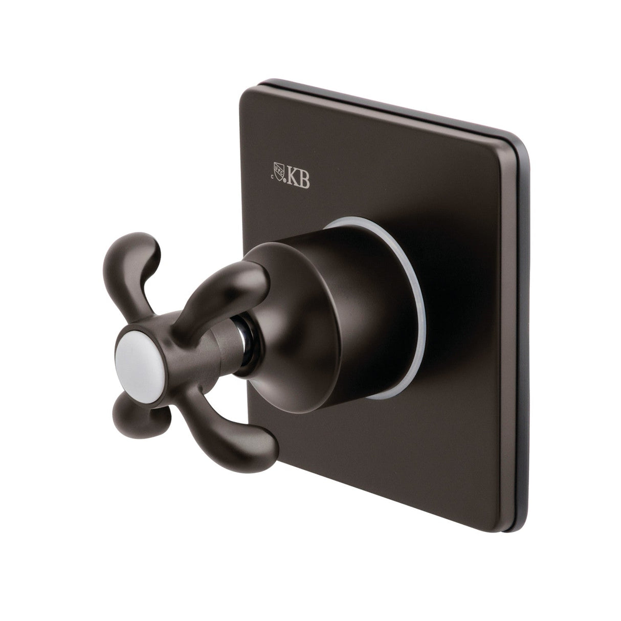 KS3045TX Single-Handle Wall Mount Three-Way Diverter Valve with Trim Kit, Oil Rubbed Bronze