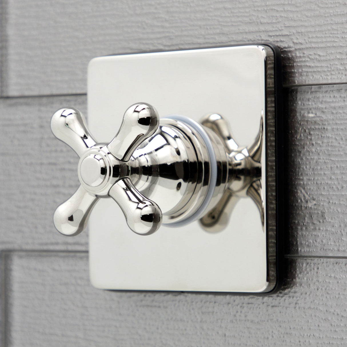 KS3046AX Single-Handle Wall Mount Three-Way Diverter Valve with Trim Kit, Polished Nickel