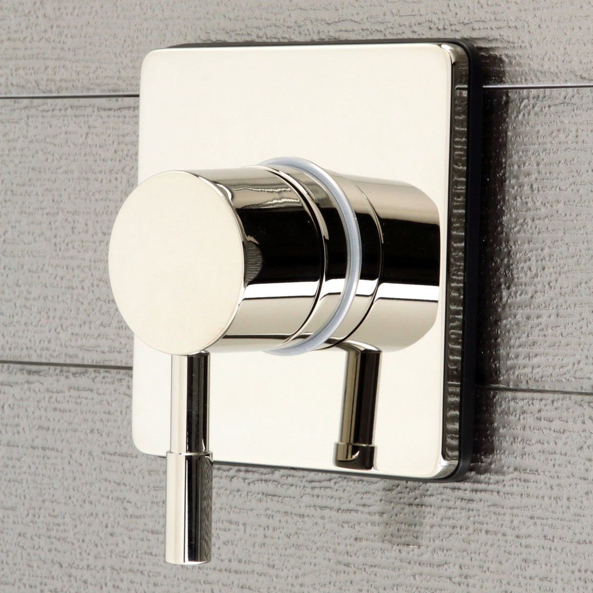 Concord KS3046DL Single-Handle Wall Mount Three-Way Diverter Valve with Trim Kit, Polished Nickel