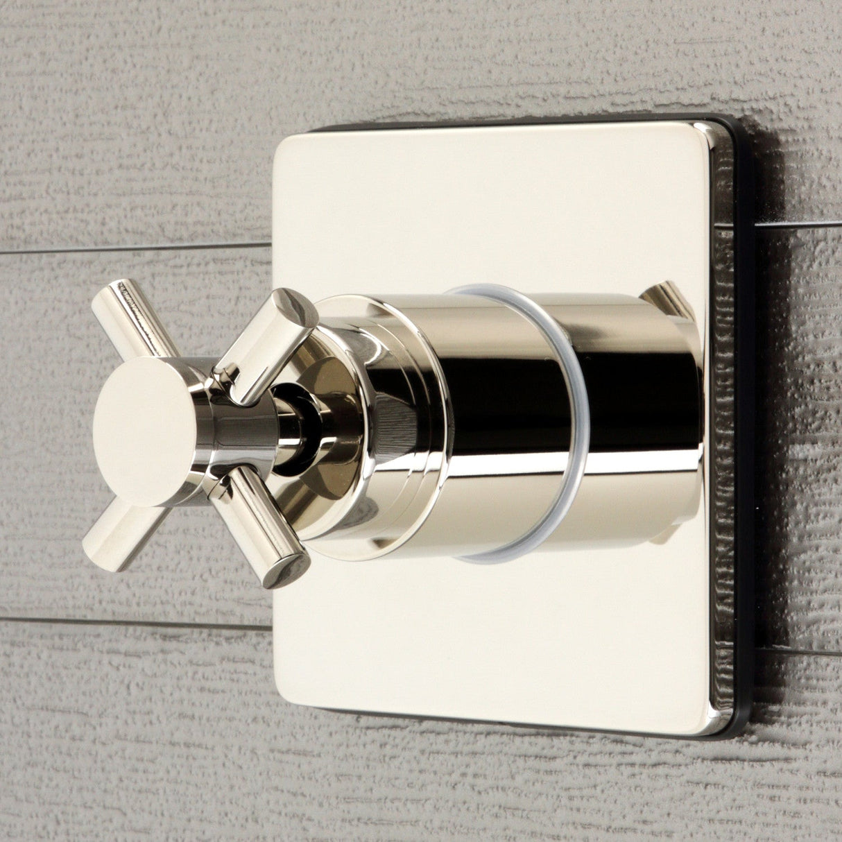 Concord KS3046DX Single-Handle Wall Mount Three-Way Diverter Valve with Trim Kit, Polished Nickel
