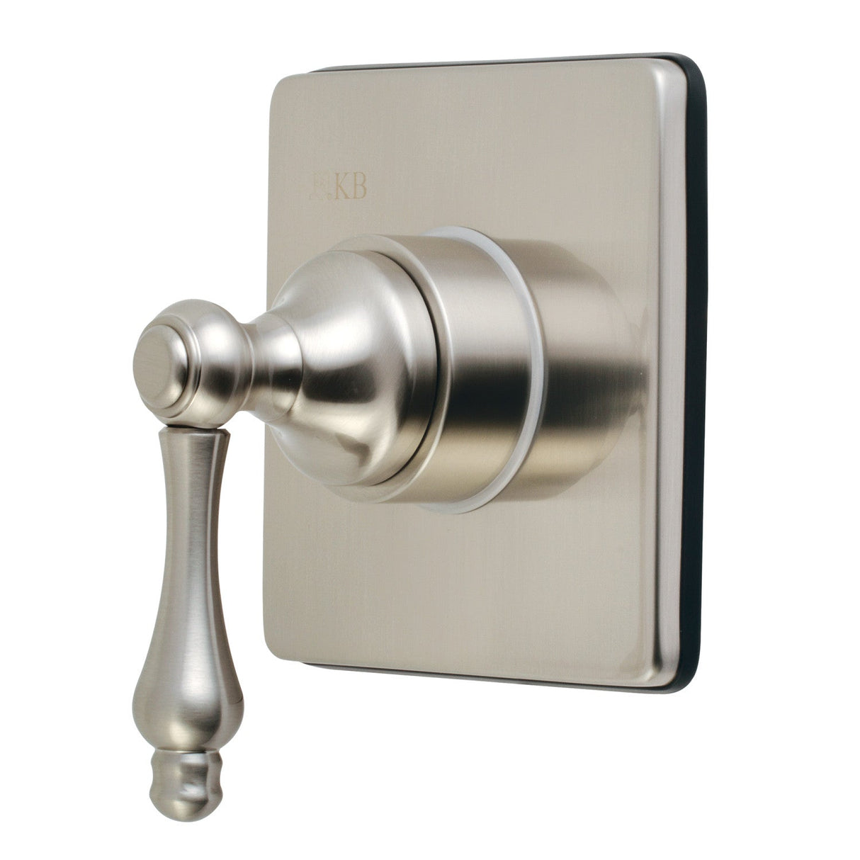 KS3048AL Single-Handle Wall Mount Three-Way Diverter Valve with Trim Kit, Brushed Nickel