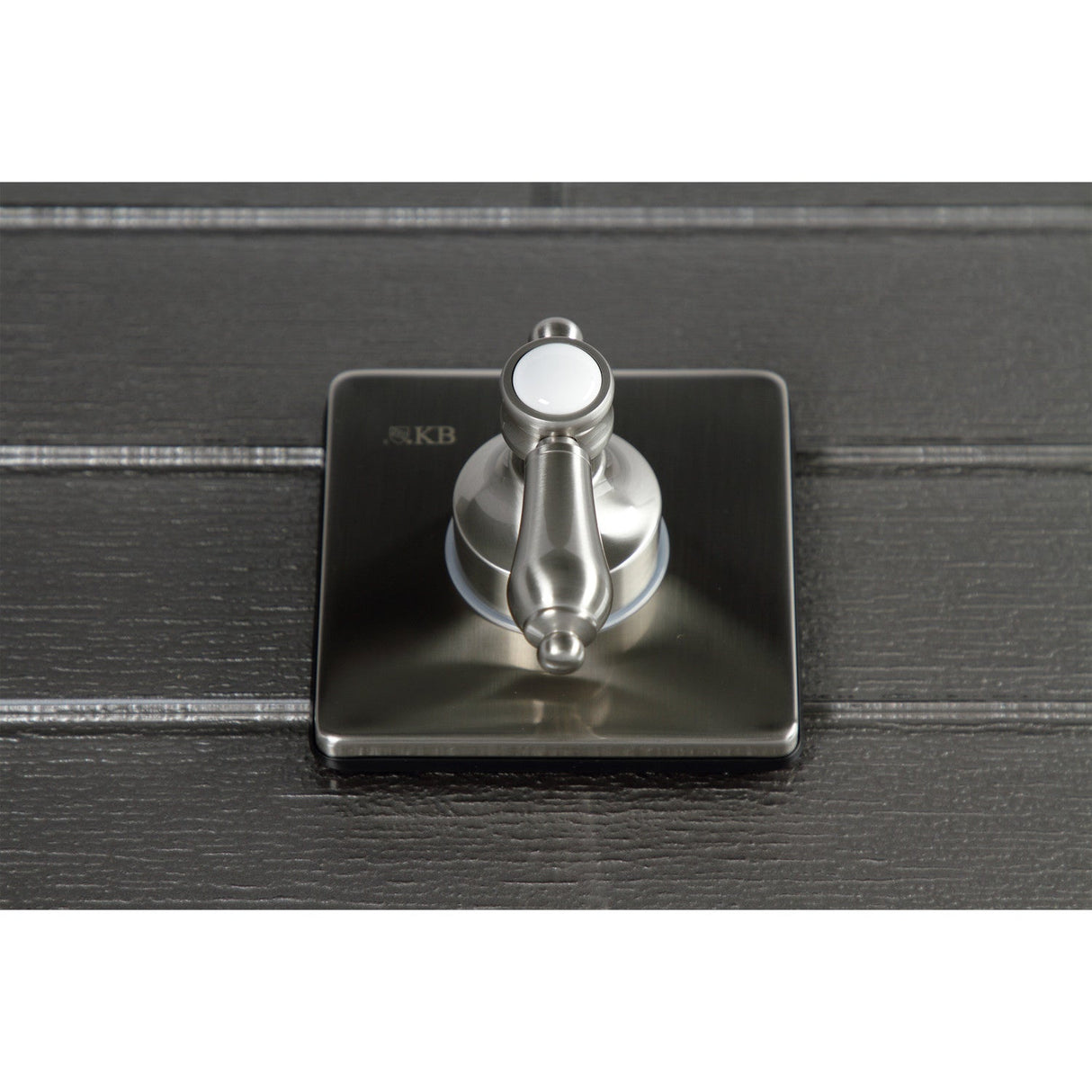 Heirloom KS3048BAL Single-Handle Wall Mount Three-Way Diverter Valve with Trim Kit, Brushed Nickel