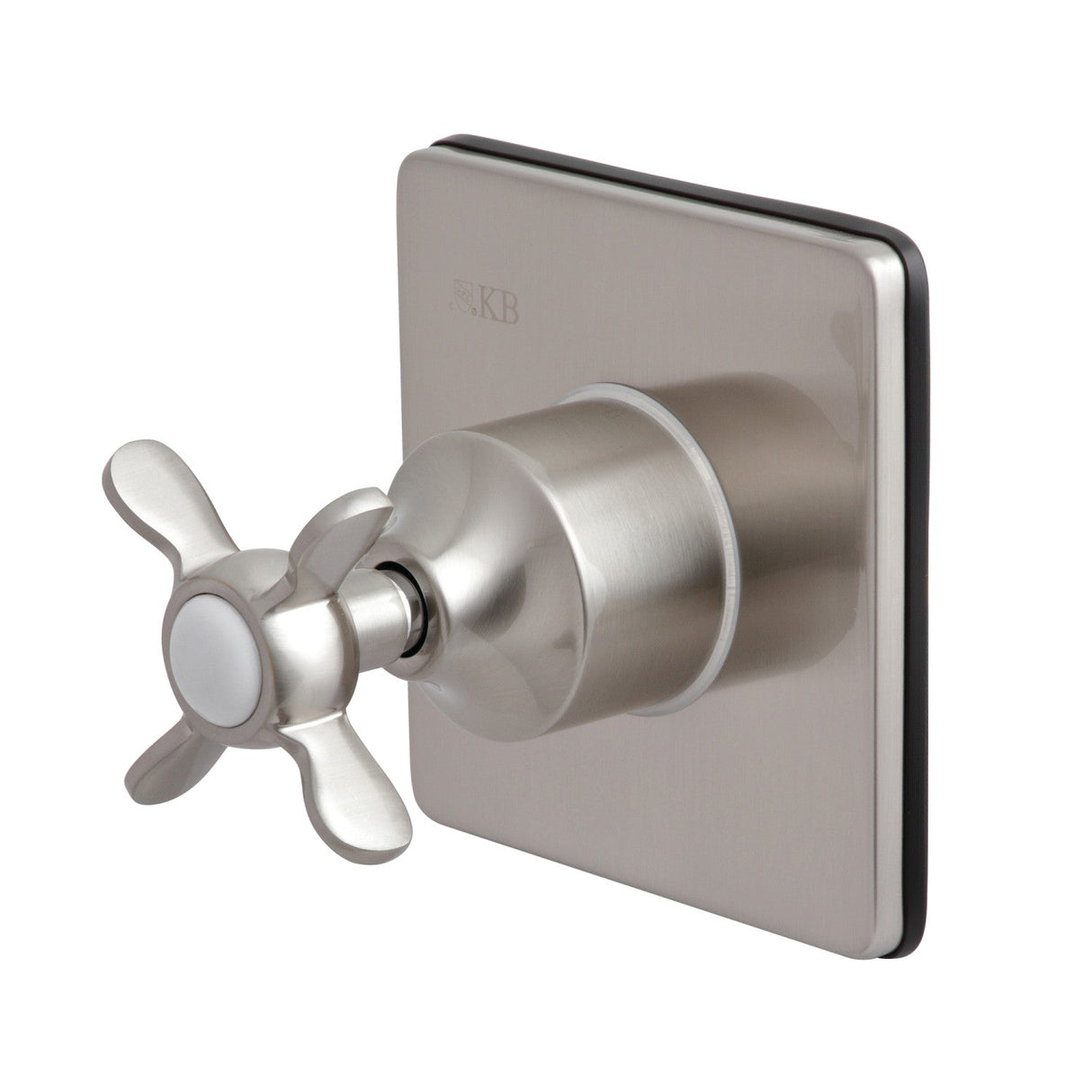 KS3048BEX Single-Handle Wall Mount Three-Way Diverter Valve with Trim Kit, Brushed Nickel