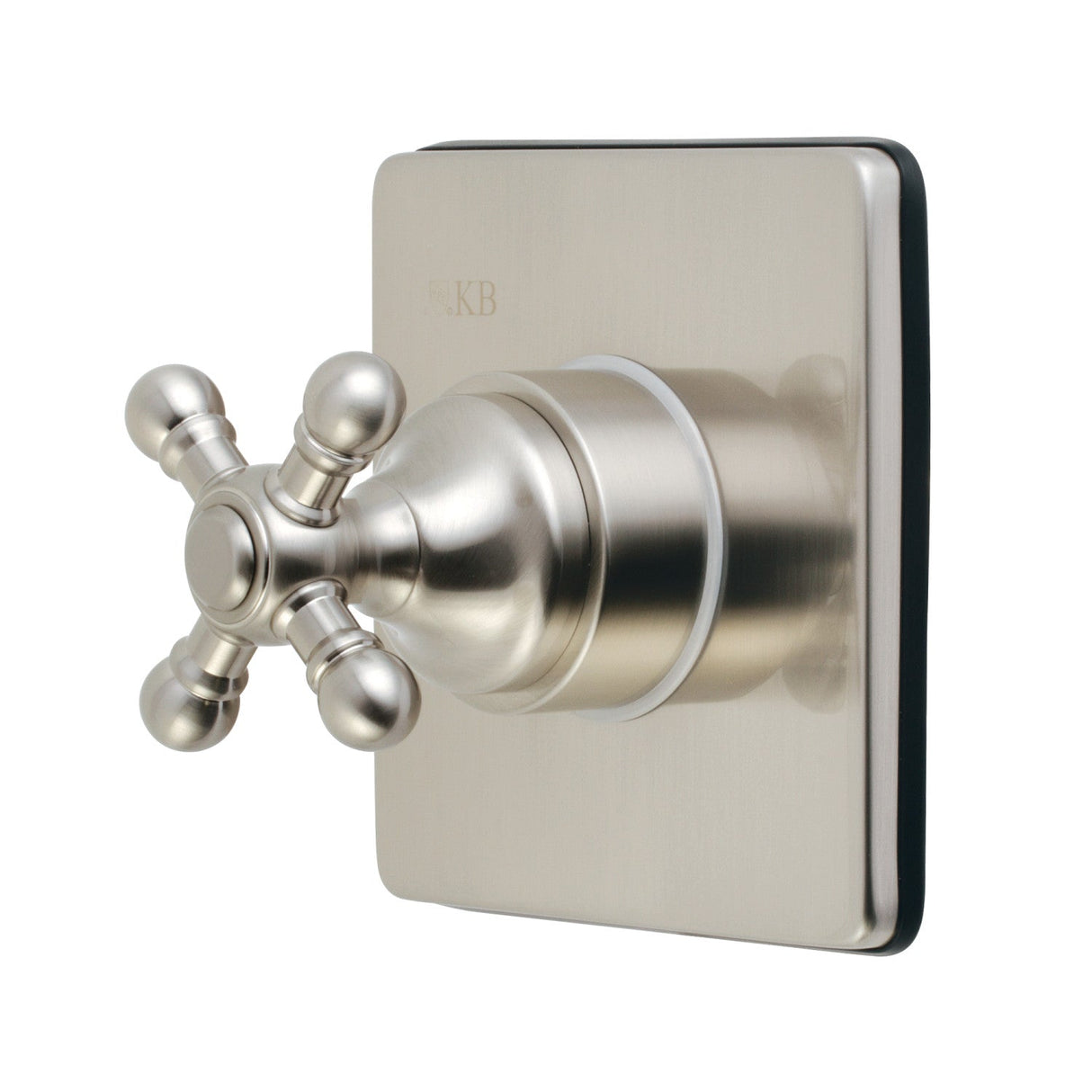KS3048BX Single-Handle Wall Mount Three-Way Diverter Valve with Trim Kit, Brushed Nickel