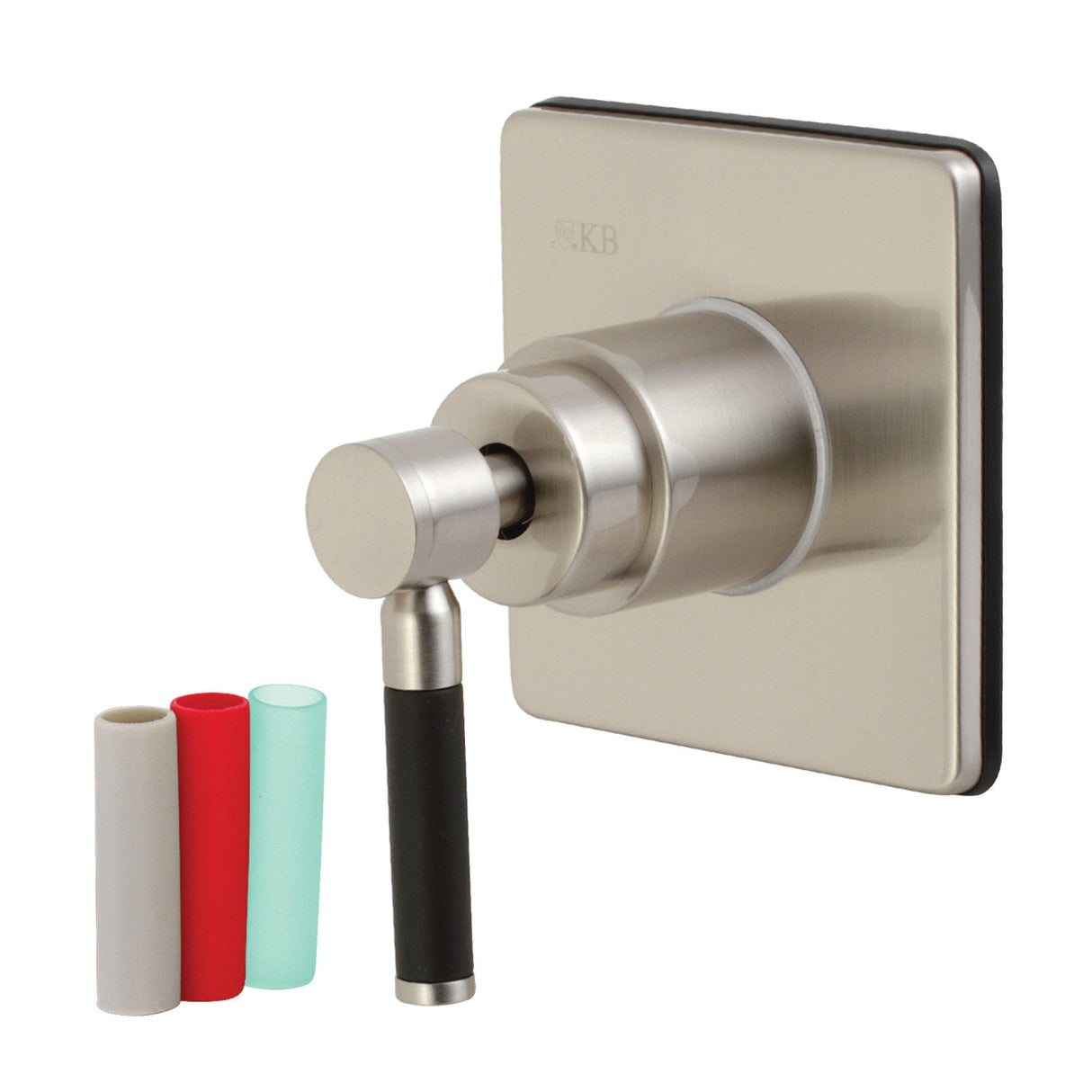Kaiser KS3048DKL Single-Handle Wall Mount Three-Way Diverter Valve with Trim Kit, Brushed Nickel