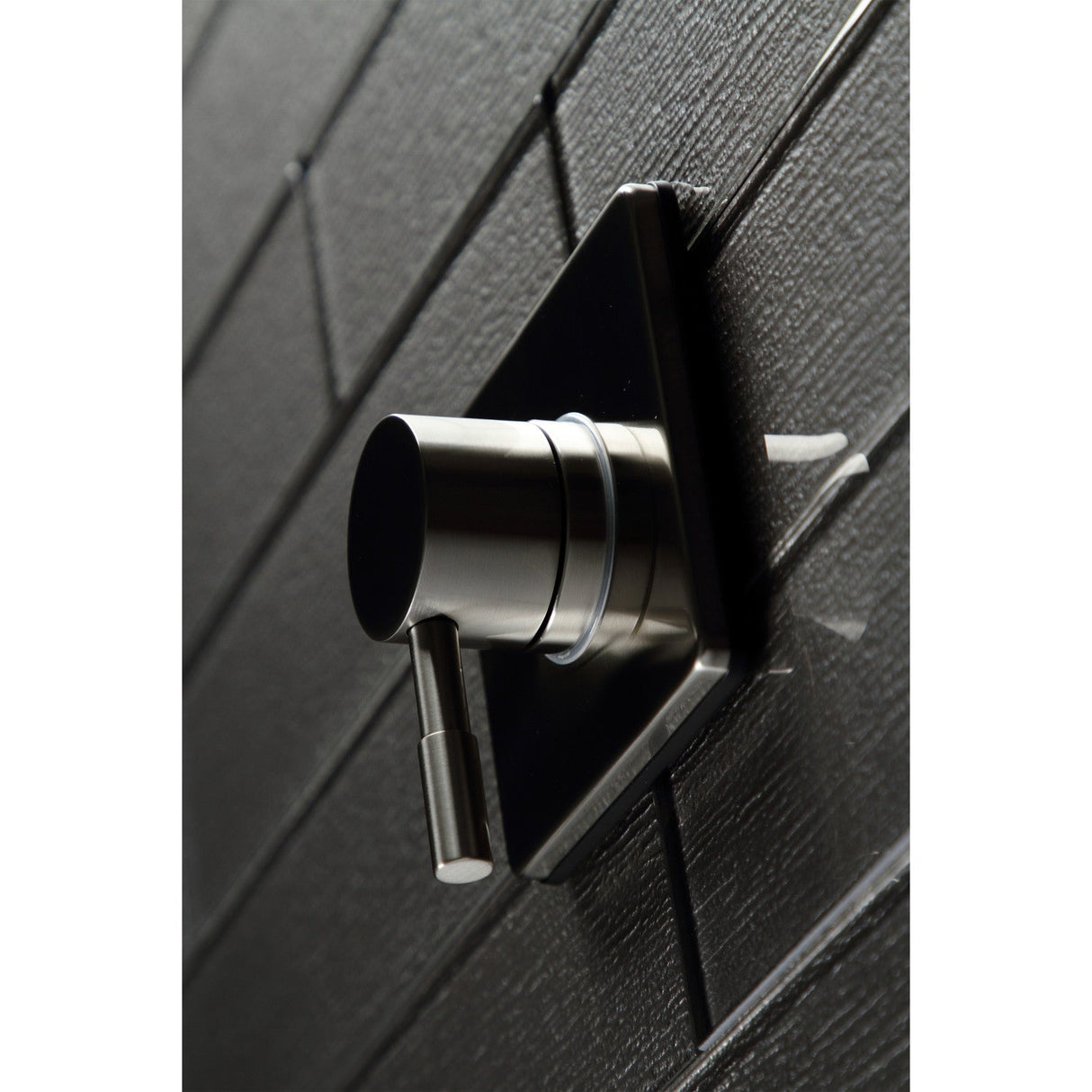 Concord KS3048DL Single-Handle Wall Mount Three-Way Diverter Valve with Trim Kit, Brushed Nickel