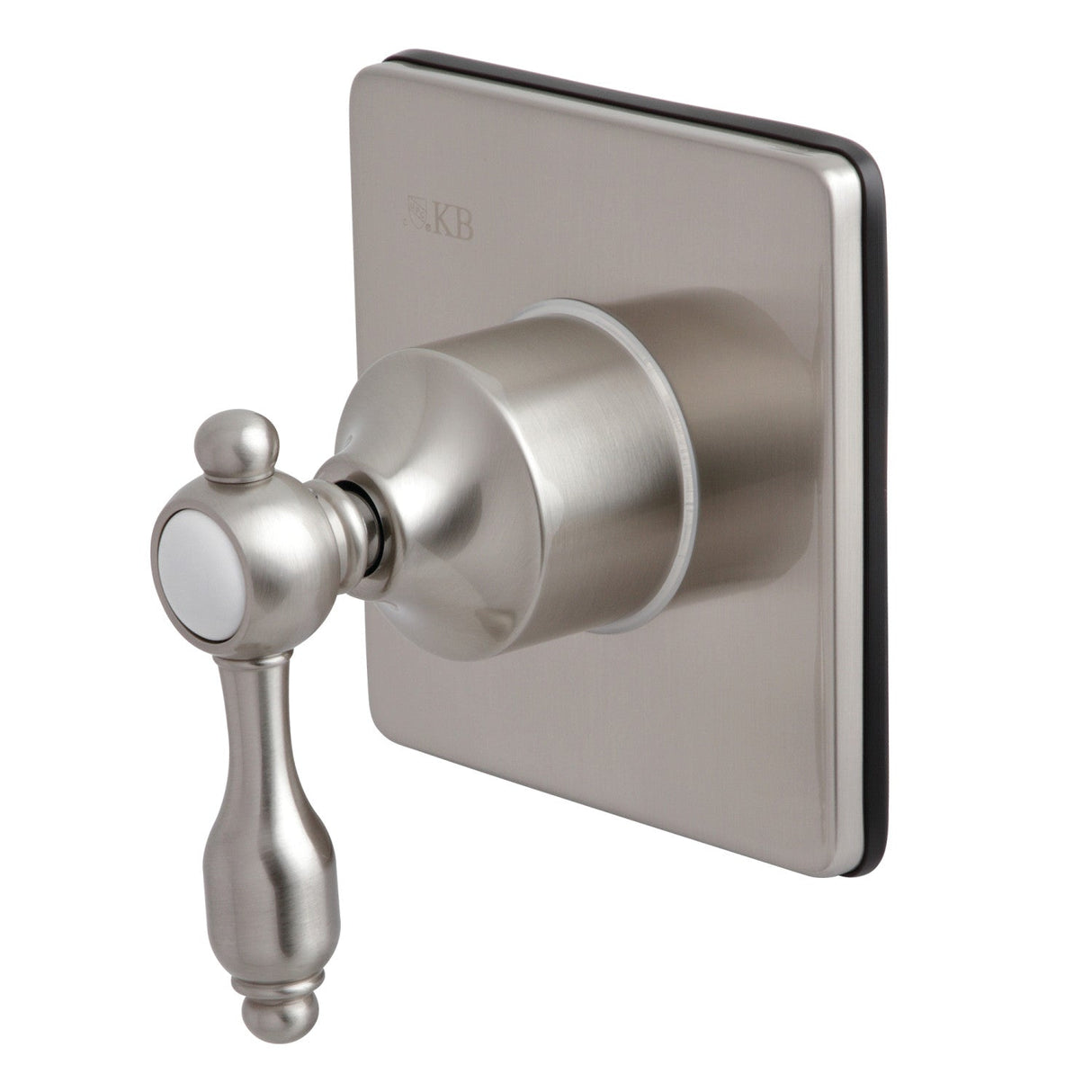Tudor KS3048TAL Single-Handle Wall Mount Three-Way Diverter Valve with Trim Kit, Brushed Nickel