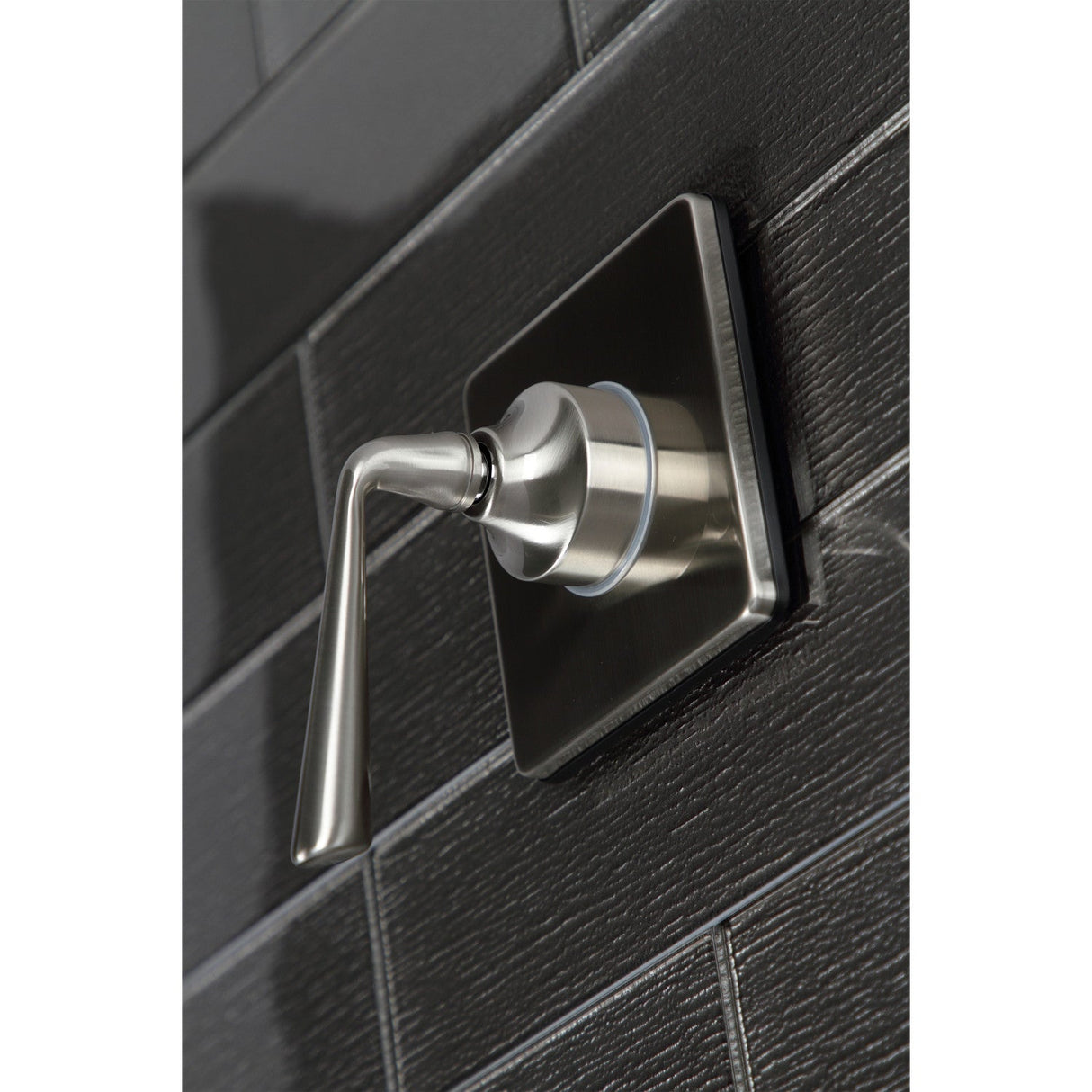 KS3048ZL Single-Handle Wall Mount Three-Way Diverter Valve with Trim Kit, Brushed Nickel