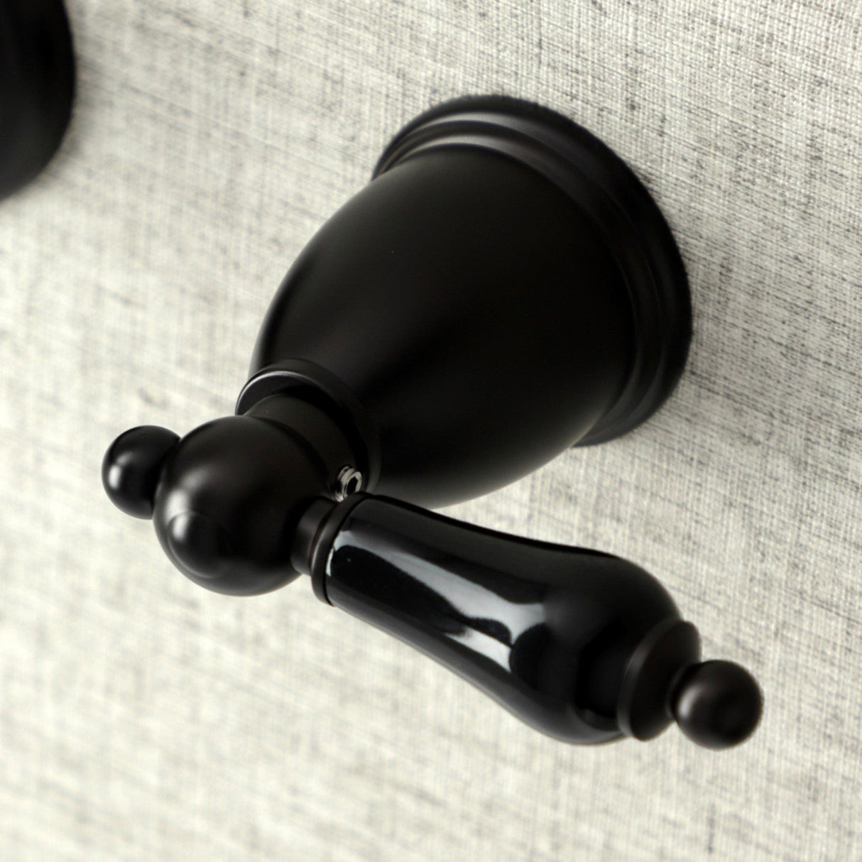 Duchess KS3125PKL Two-Handle Wall Mount Bathroom Faucet, Oil Rubbed Bronze