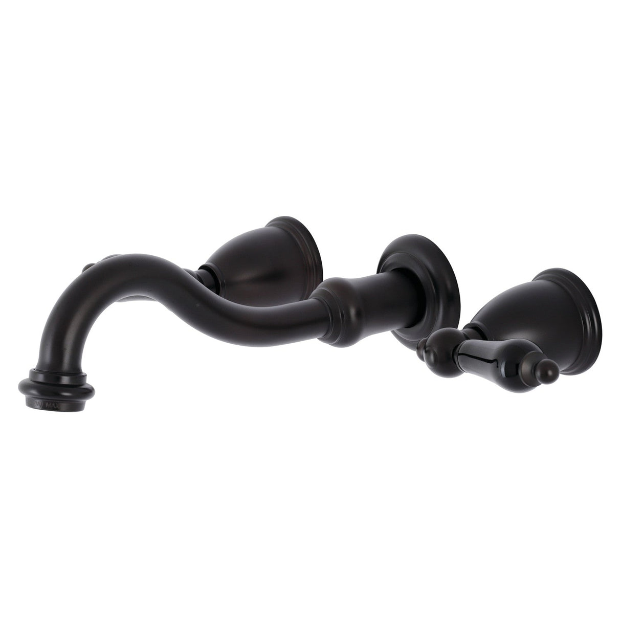 Duchess KS3125PKL Two-Handle Wall Mount Bathroom Faucet, Oil Rubbed Bronze