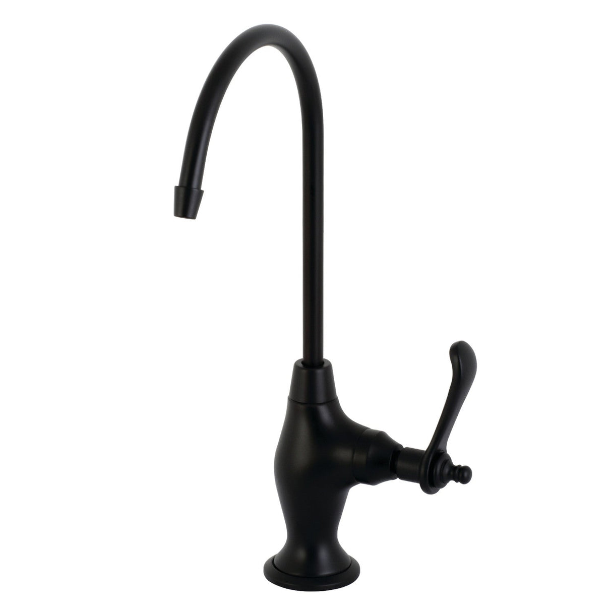 Templeton KS3190TL Single-Handle 1-Hole Deck Mount Water Filtration Faucet, Matte Black