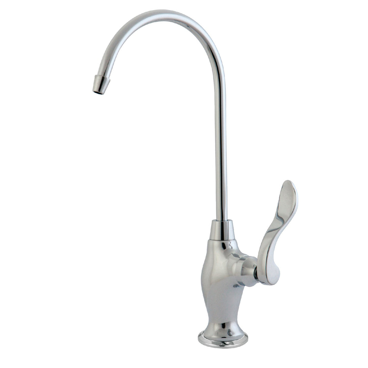 NuWave French KS3191NFL Single-Handle 1-Hole Deck Mount Water Filtration Faucet, Polished Chrome