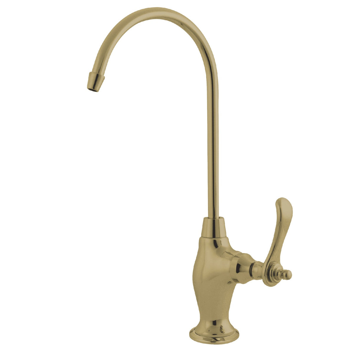 Templeton KS3192TL Single-Handle 1-Hole Deck Mount Water Filtration Faucet, Polished Brass