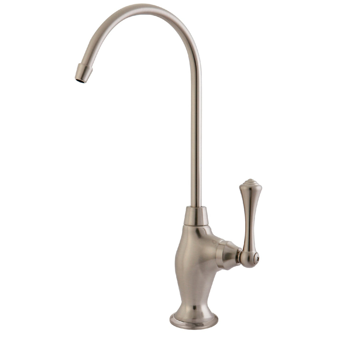 Vintage KS3198BL Single-Handle 1-Hole Deck Mount Water Filtration Faucet, Brushed Nickel