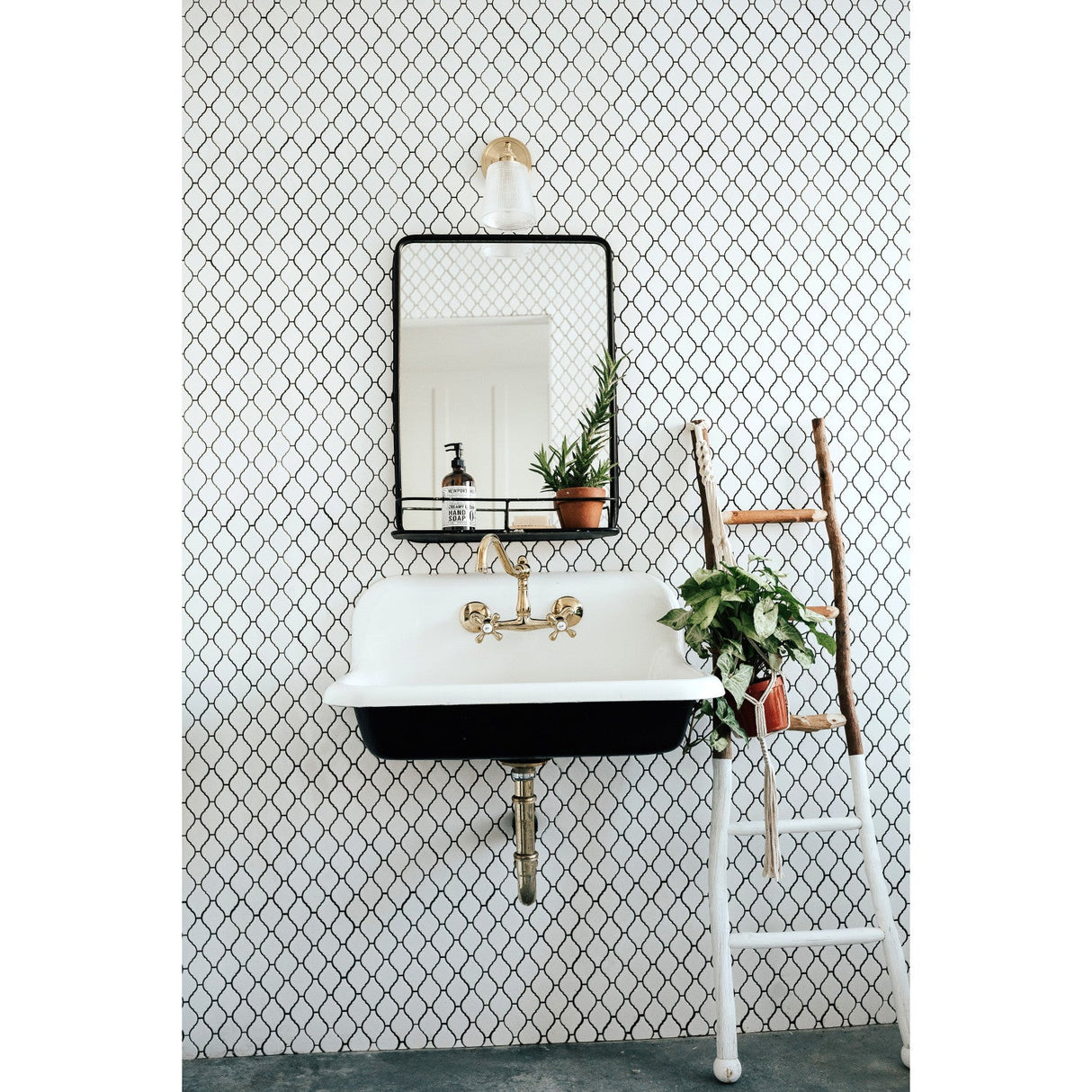 Vintage KS3222AX Two-Handle 2-Hole Wall Mount Kitchen Faucet, Polished Brass