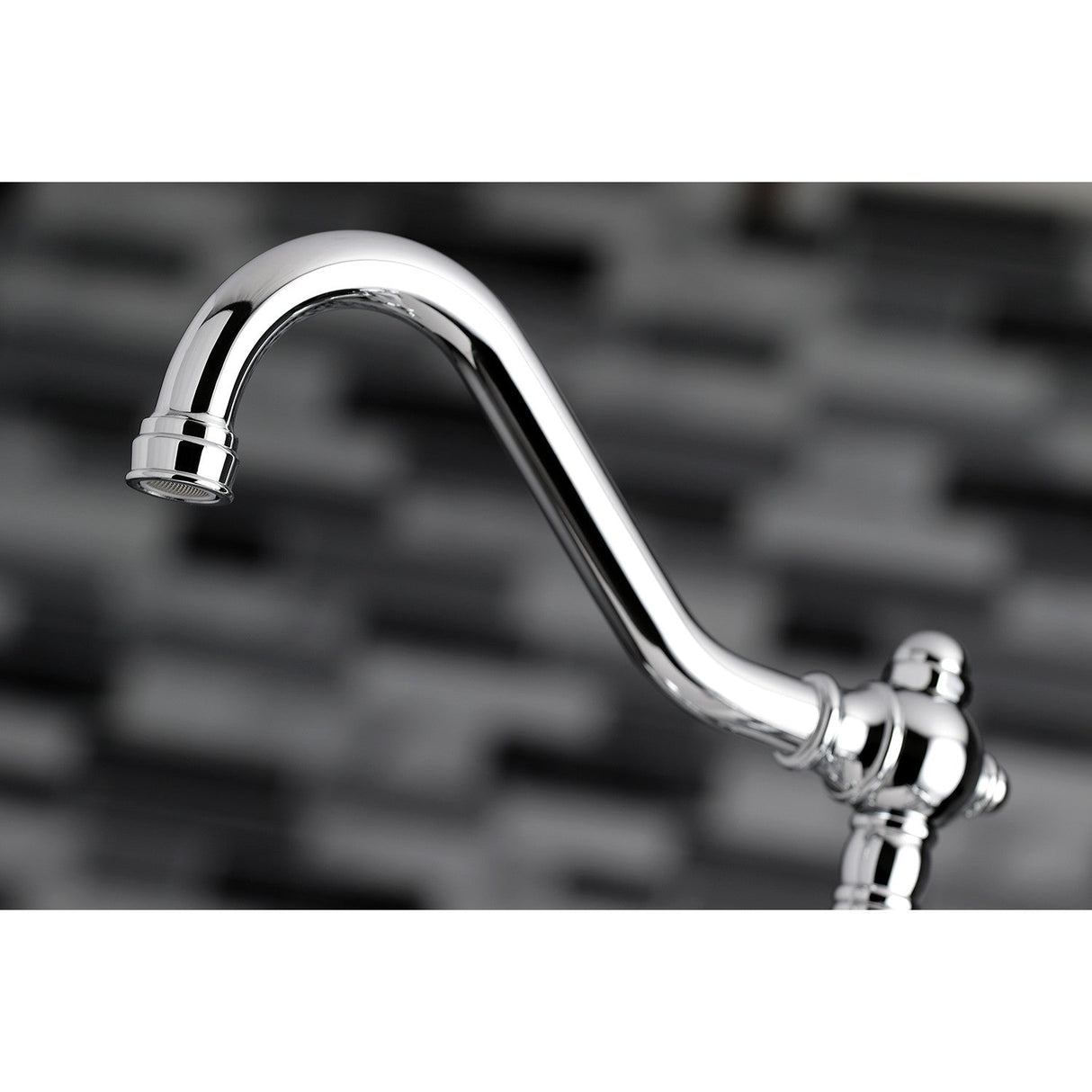 Essex KS3231BEX Two-Handle 2-Hole Deck Mount Clawfoot Tub Faucet, Polished Chrome