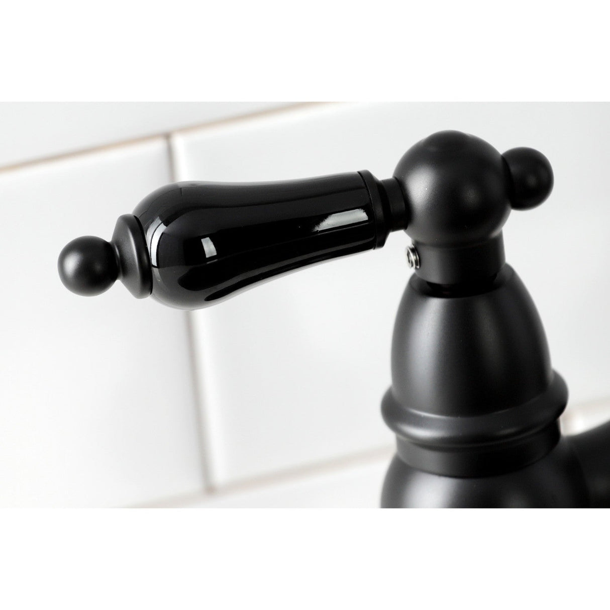 Duchess KS3270PKLBS Bridge Kitchen Faucet, Matte Black