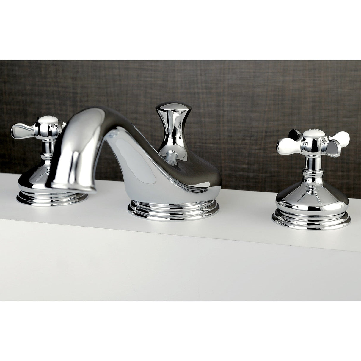 Essex KS3331BEX Two-Handle 3-Hole Deck Mount Roman Tub Faucet, Polished Chrome