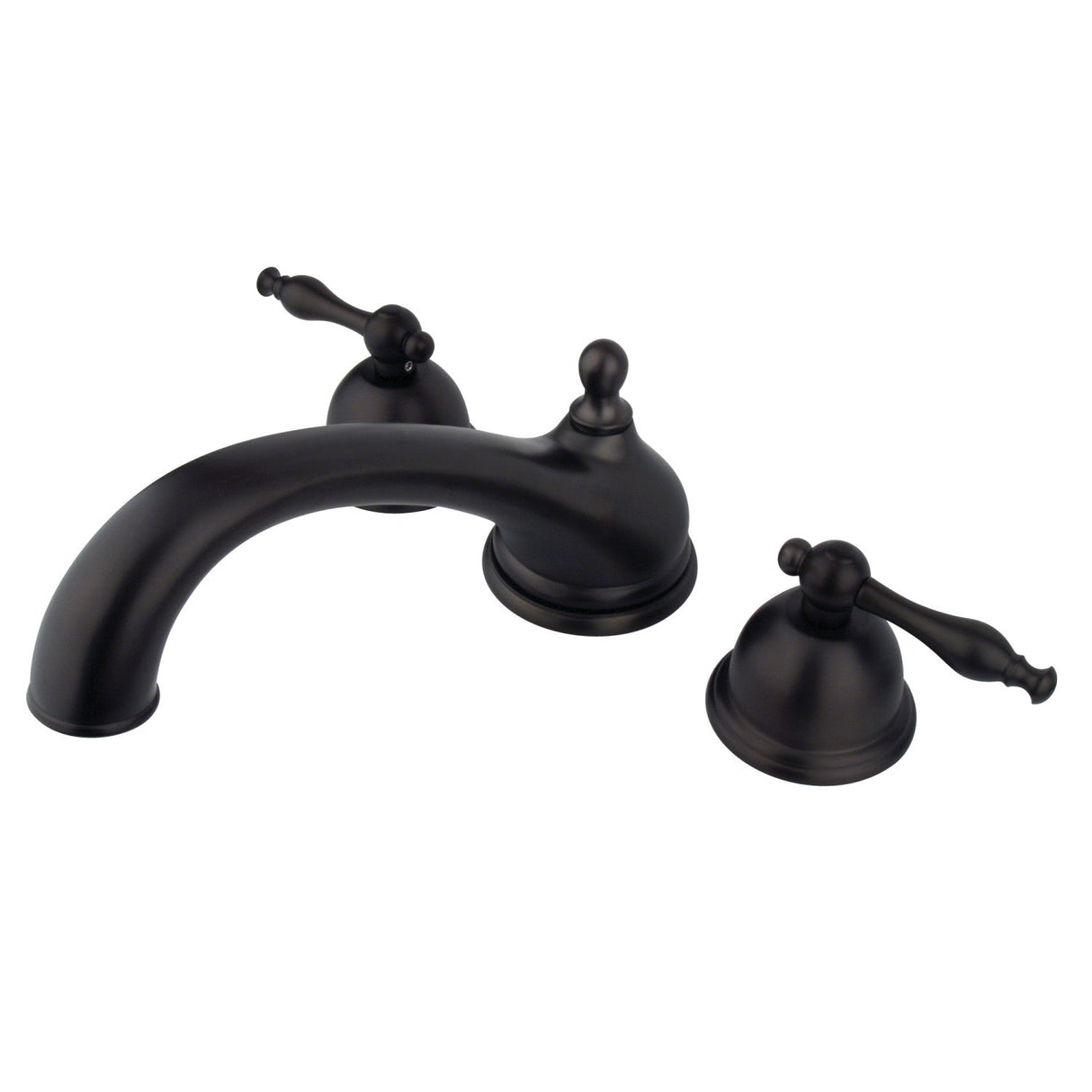 Vintage KS3355NL Two-Handle 3-Hole Deck Mount Roman Tub Faucet, Oil Rubbed Bronze