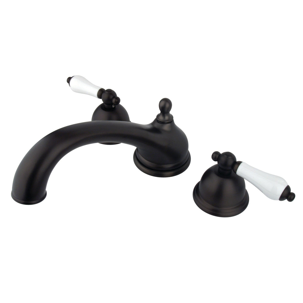 Vintage KS3355PL Two-Handle 3-Hole Deck Mount Roman Tub Faucet, Oil Rubbed Bronze