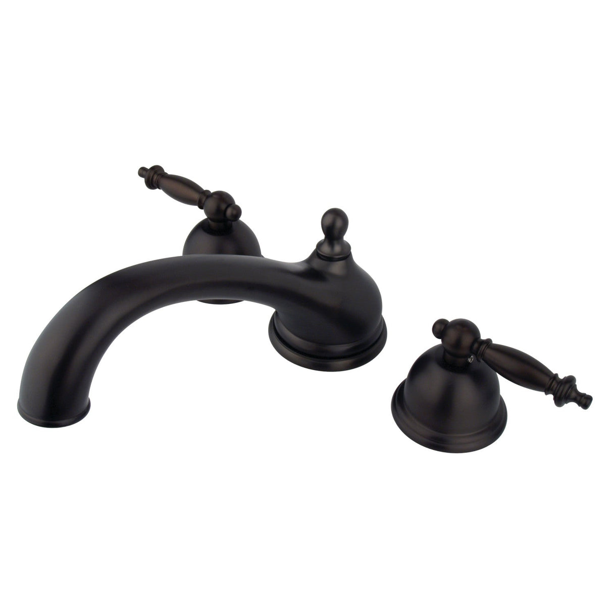Vintage KS3355TL Two-Handle 3-Hole Deck Mount Roman Tub Faucet, Oil Rubbed Bronze