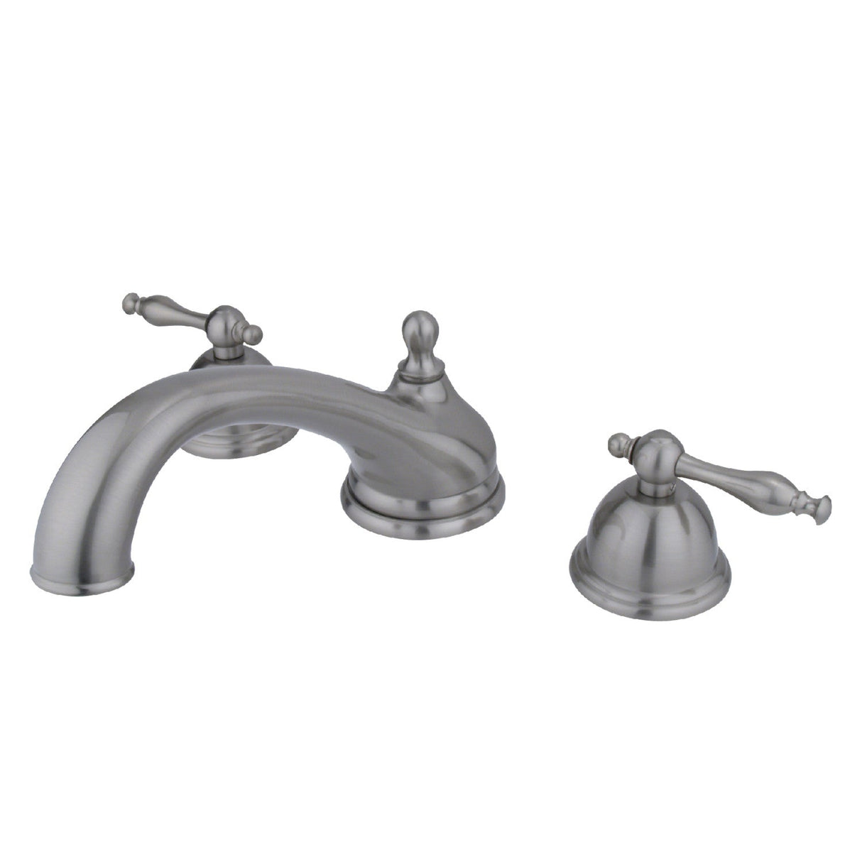 Vintage KS3358NL Two-Handle 3-Hole Deck Mount Roman Tub Faucet, Brushed Nickel