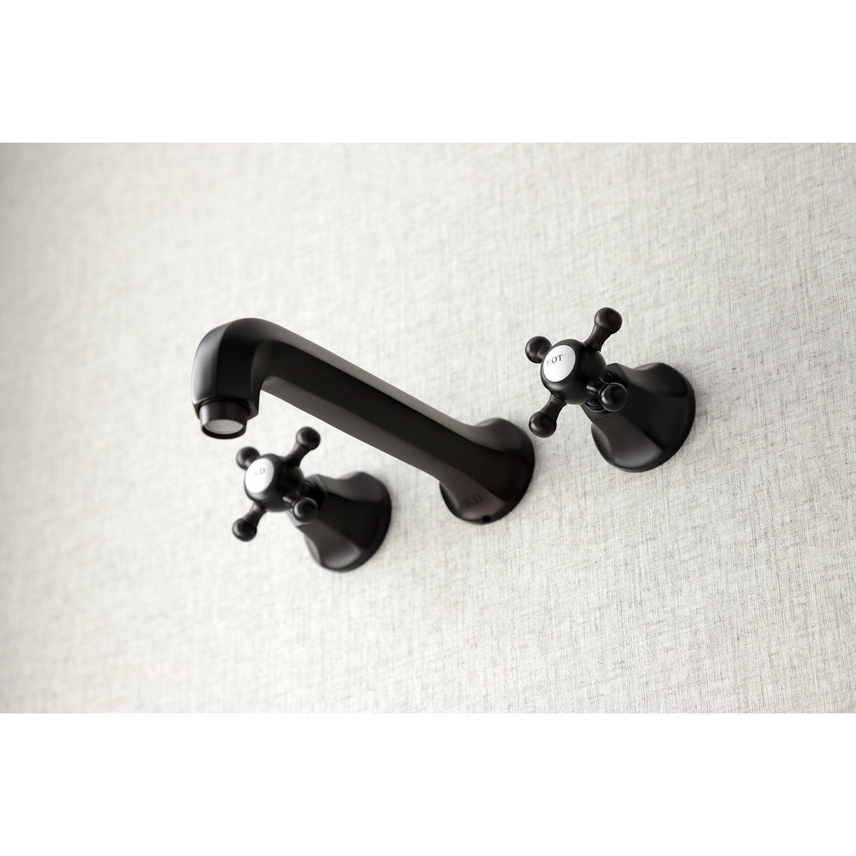Metropolitan KS4025BX Two-Handle 3-Hole Wall Mount Roman Tub Faucet, Oil Rubbed Bronze