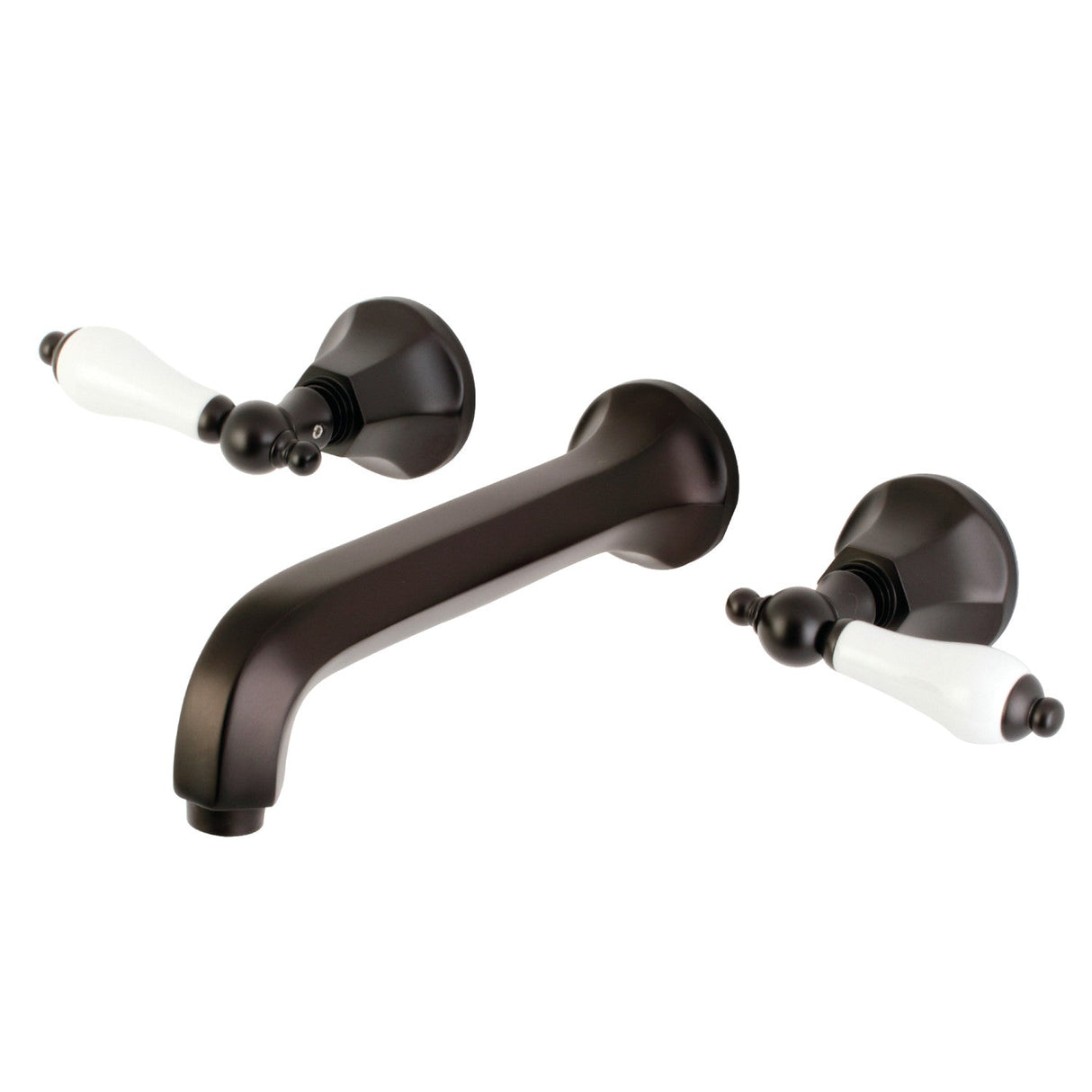 Metropolitan KS4025PL Two-Handle 3-Hole Wall Mount Roman Tub Faucet, Oil Rubbed Bronze