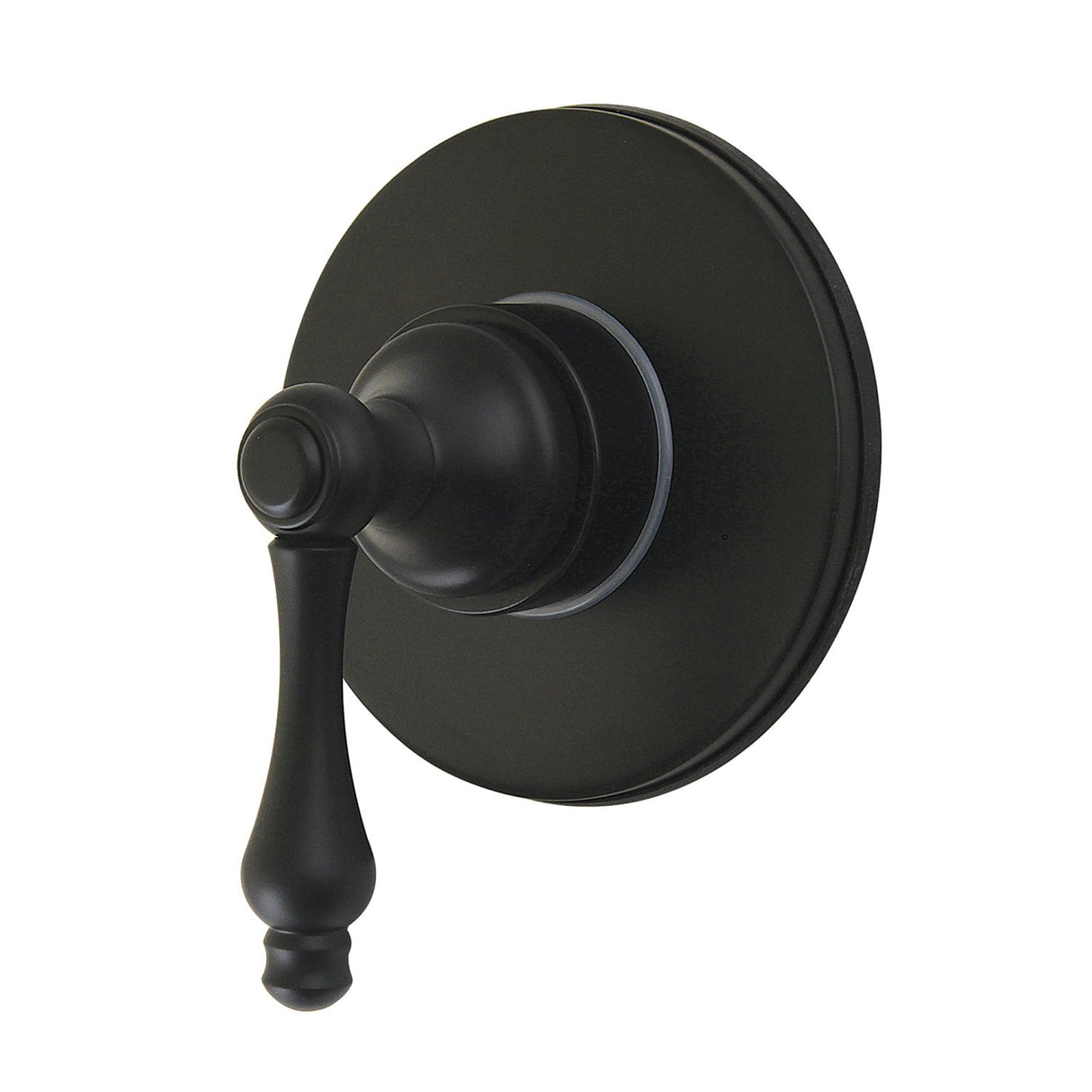 Restoration KS4030AL Single-Handle Wall Mount Six-Way Diverter Valve with Trim Kit, Matte Black