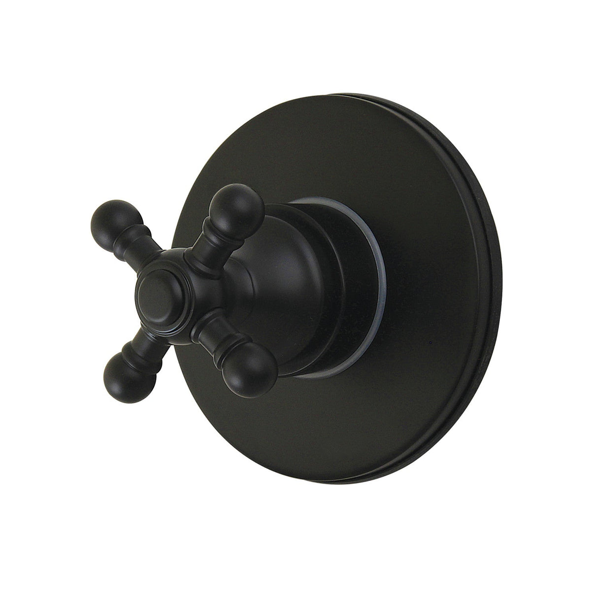 Metropolitan KS4030BX Single-Handle Wall Mount Six-Way Diverter Valve with Trim Kit, Matte Black