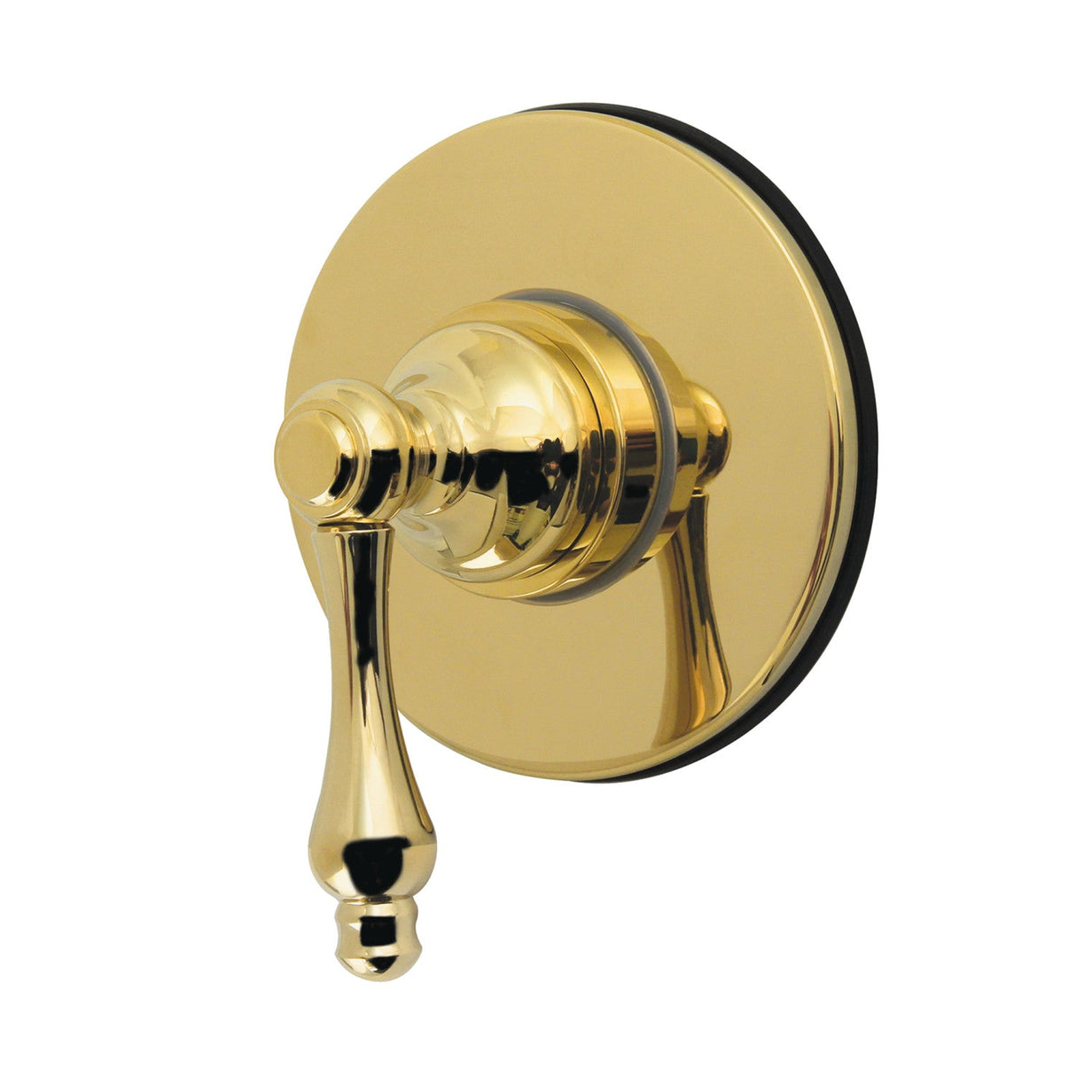 Restoration KS4032AL Single-Handle Wall Mount Six-Way Diverter Valve with Trim Kit, Polished Brass