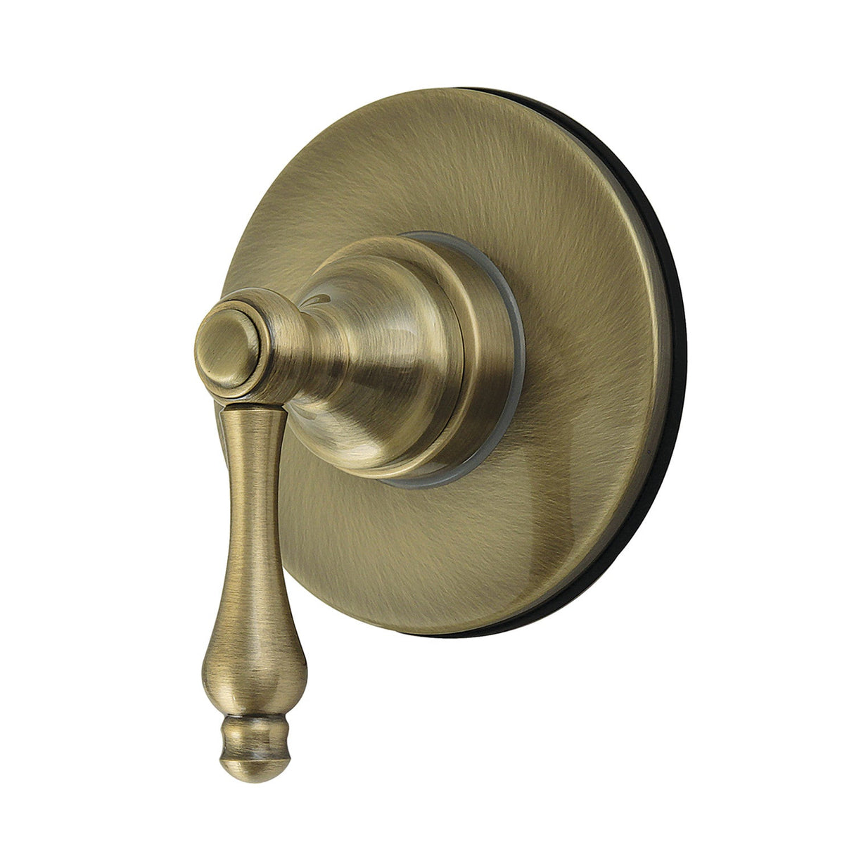 Restoration KS4033AL Single-Handle Wall Mount Six-Way Diverter Valve with Trim Kit, Antique Brass