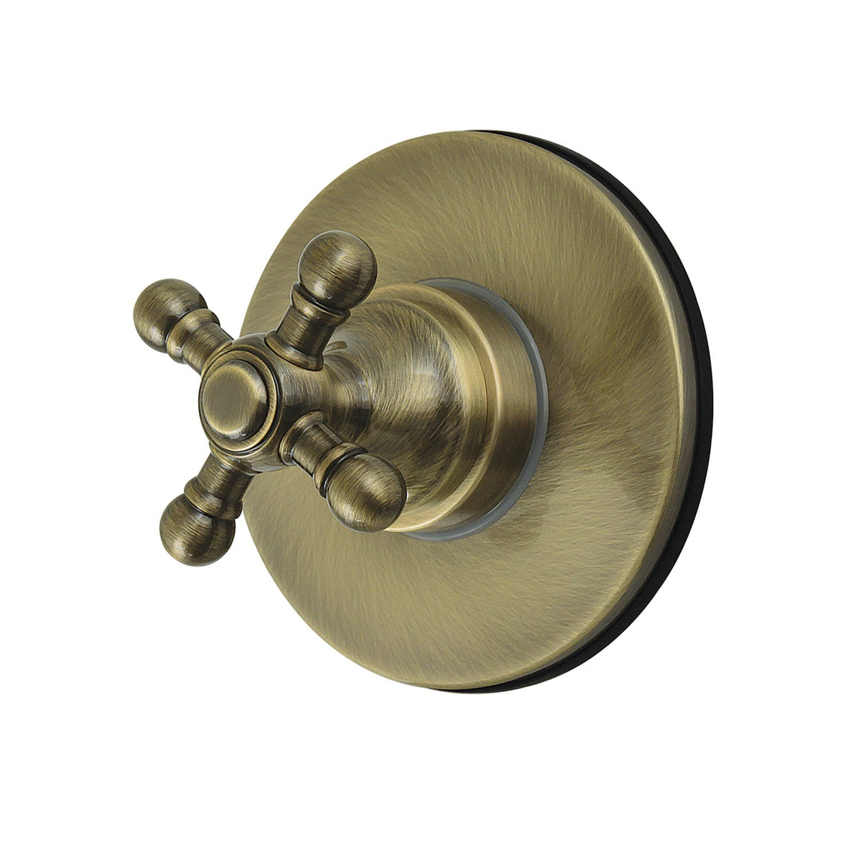 Metropolitan KS4033BX Single-Handle Wall Mount Six-Way Diverter Valve with Trim Kit, Antique Brass