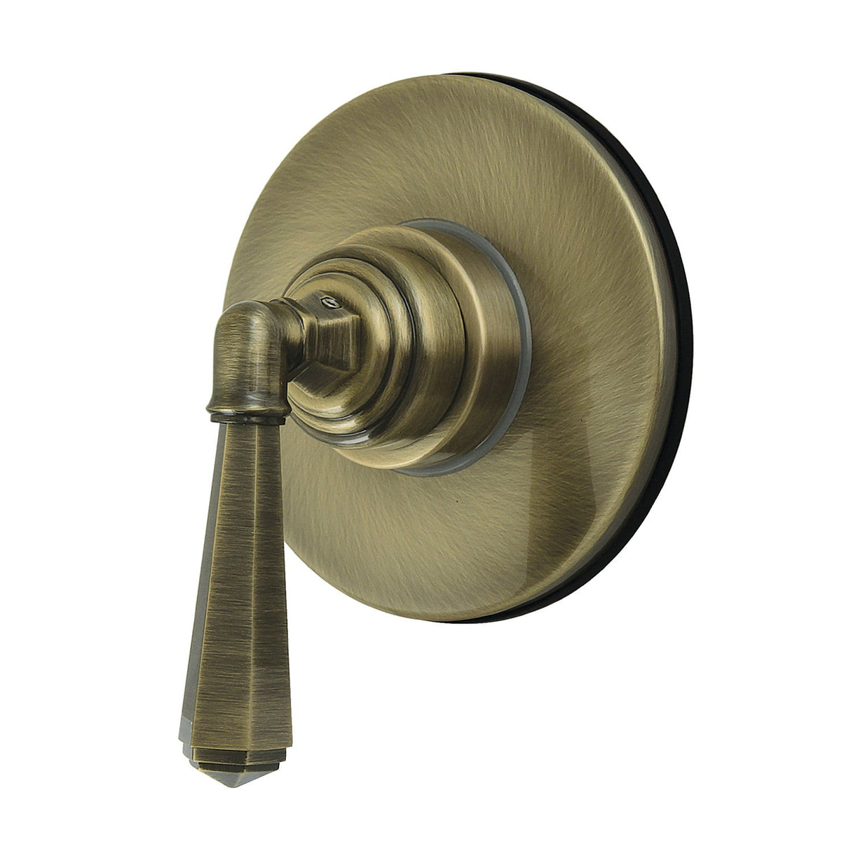 Metropolitan KS4033HL Single-Handle Wall Mount Six-Way Diverter Valve with Trim Kit, Antique Brass