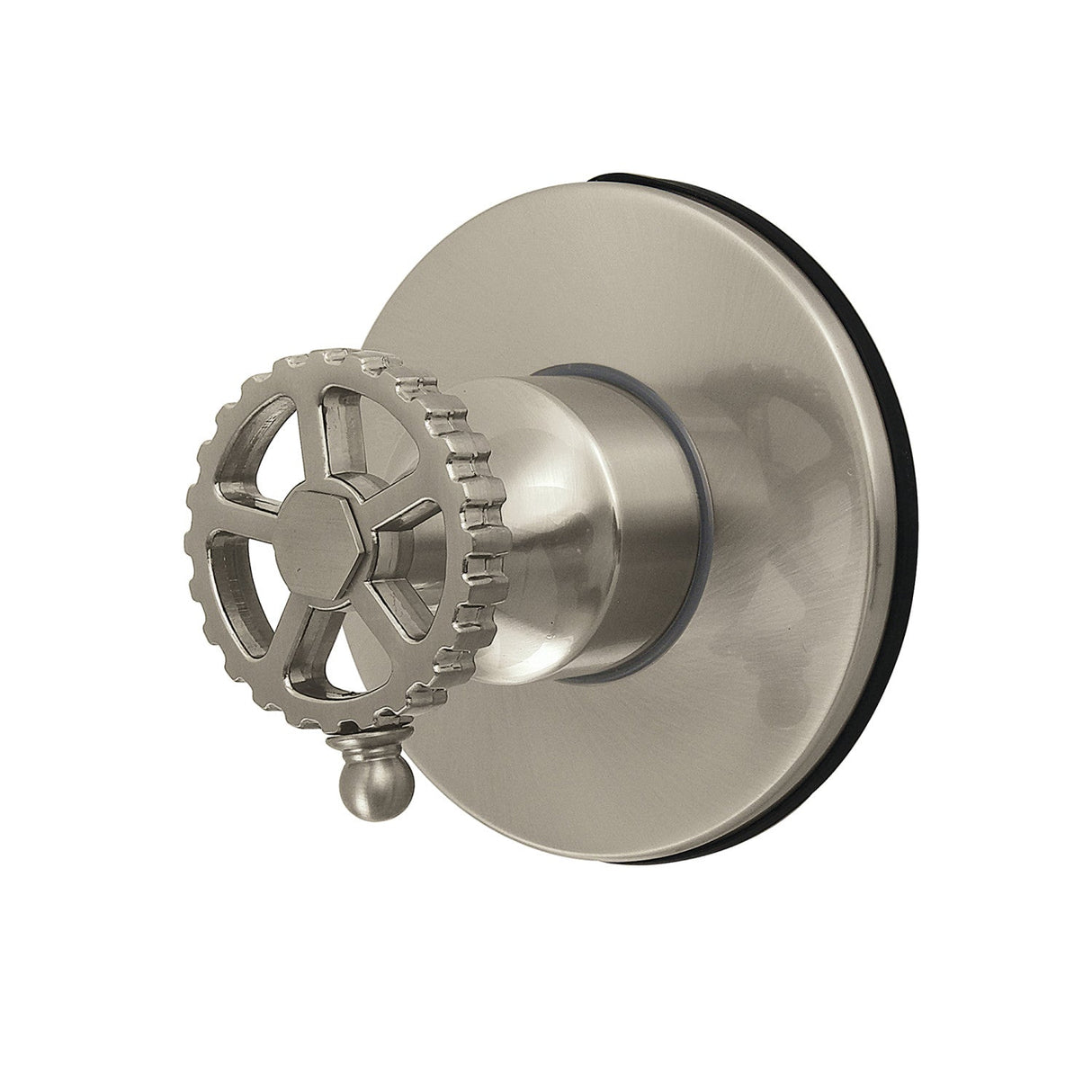 Fuller KS4038CG Single-Handle Wall Mount Six-Way Diverter Valve with Trim Kit, Brushed Nickel