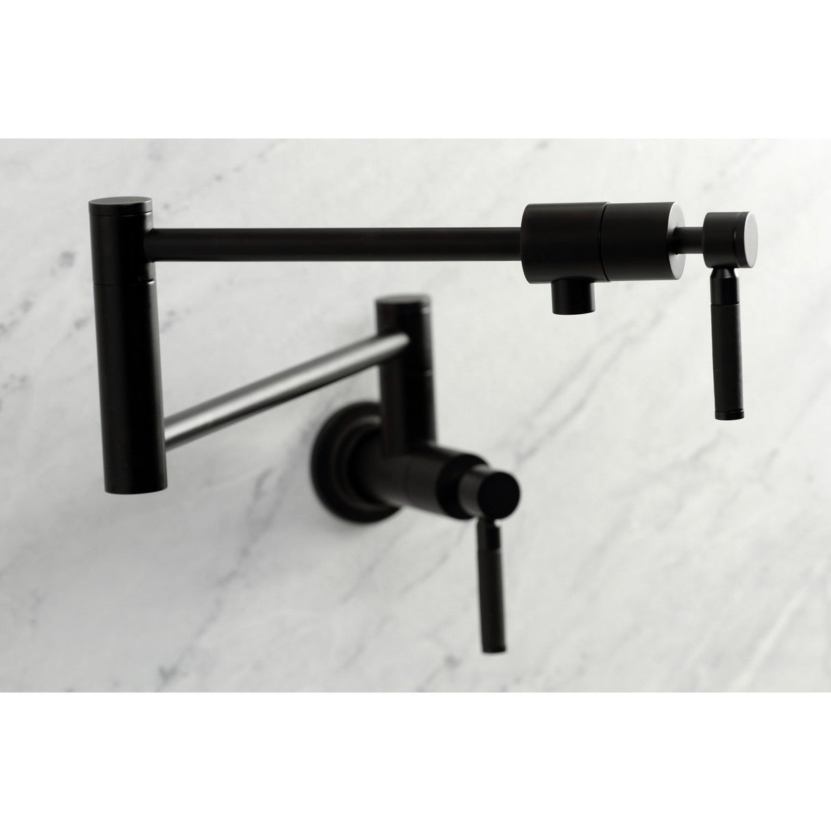 Kaiser KS4100DKL Pot Filler, Matte Black
