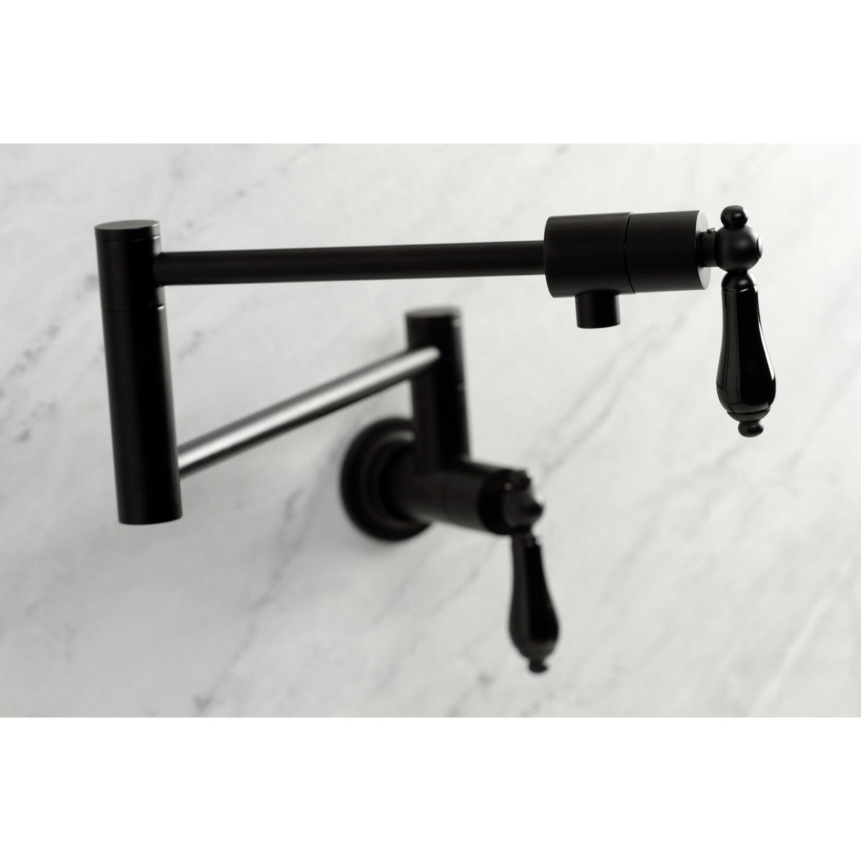 Duchess KS4100PKL Pot Filler, Matte Black