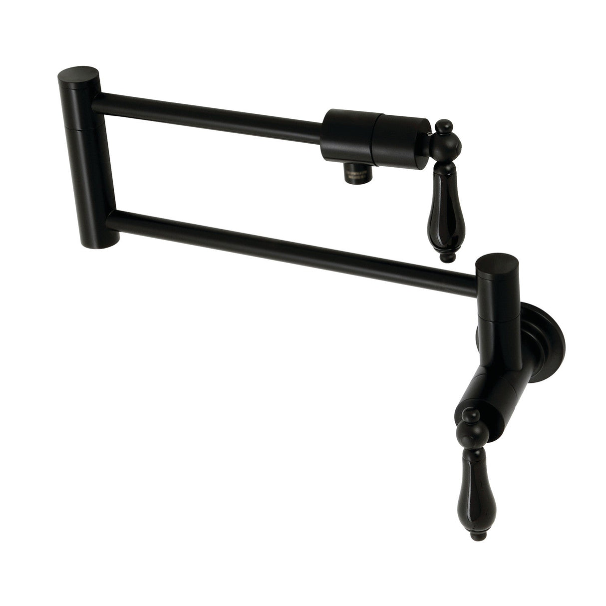 Duchess KS4100PKL Pot Filler, Matte Black