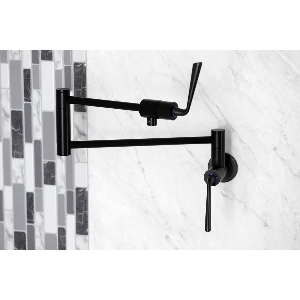 Silver Sage KS4100ZL Pot Filler, Matte Black