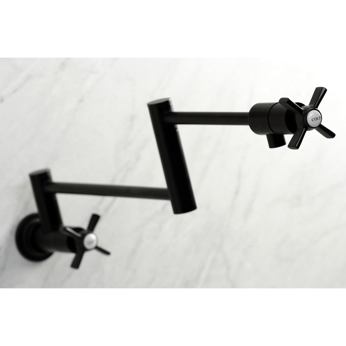 Millennium KS4100ZX Pot Filler, Matte Black